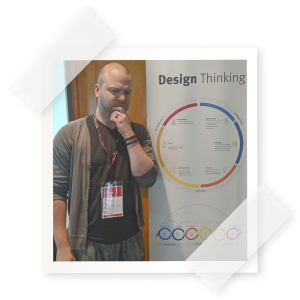 Spencer doing some difficult design thinking